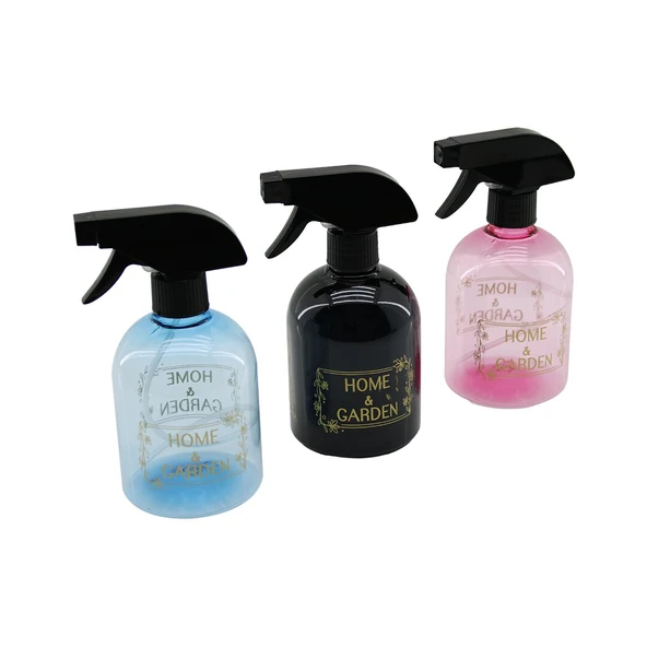 PLASTİK LARA - 500ML HOME GARDEN RENKLİ PLASTİK BOŞ SPREY ŞİŞE (5314)