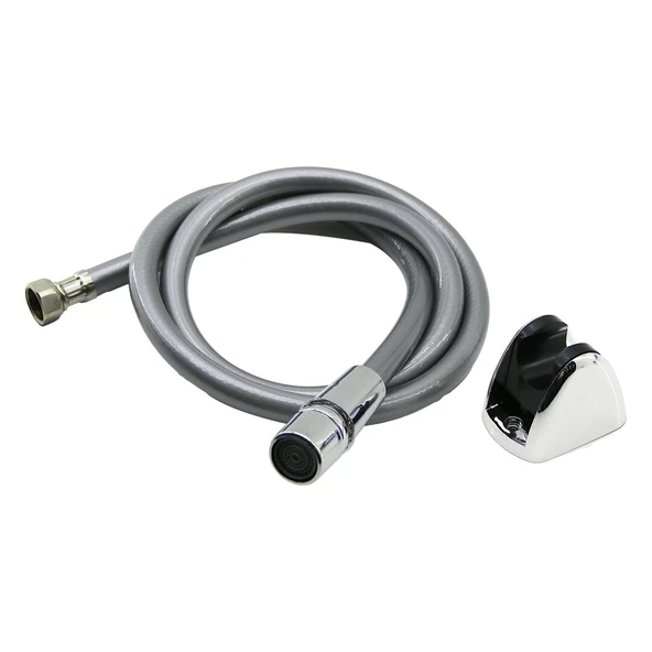 GRİ PLASTİK PERLATÖRLÜ TAHARATMATİK HORTUM 120CM (5314)