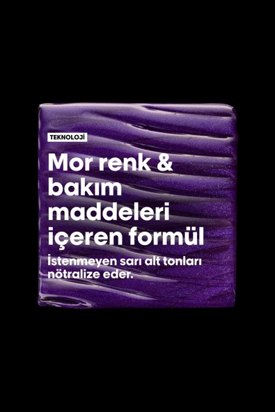 Vitamino Color Spectrum Sarı Saçlar İçin Sarı Tonlarını Nötralize Edici Mor Şampuan 300 ml - Resim 3