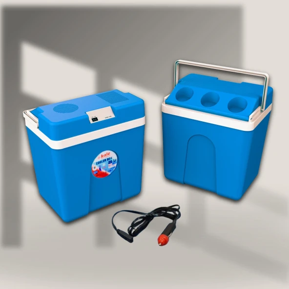 25 Litre 12v Oto Buzdolabı Termos- Portatif, Elektrikli, Oto Şarj Kablolu( 1050 Thermoelectric Cooler 12v.) - Resim 10