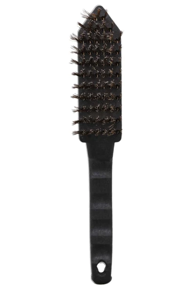 Metal Tel Fırça Plastik Saplı Pas Kir Sökme Temizleme Fırçası (5314)