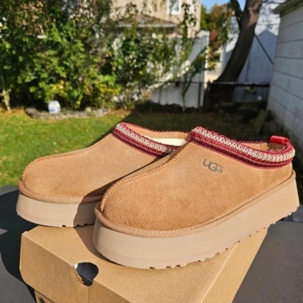 UGG Tazz II Slipper Kadın Terlik  Kahverengi - Resim 6