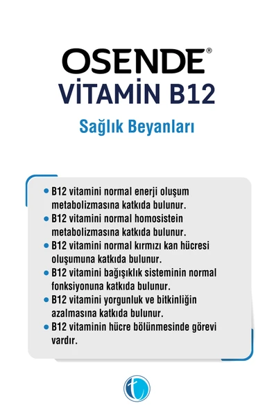 OSENDE B12 ADT 1000 MCG 30 TABLET - 4
