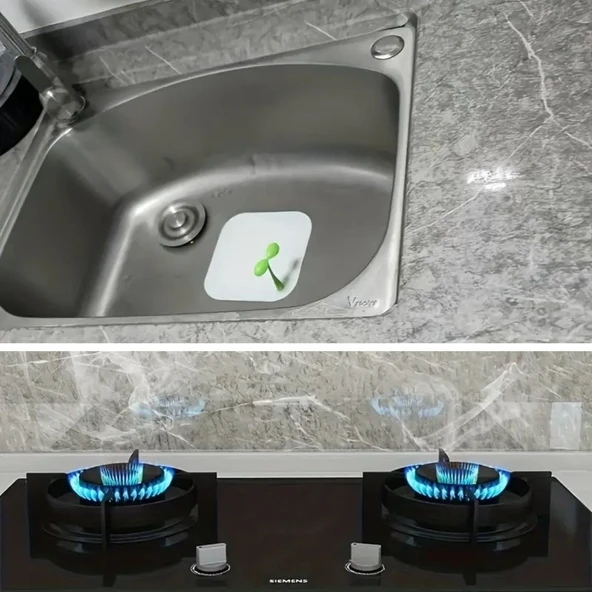 Mermer Desenli Sticker Folyo Atina Grisi 60CM*5MT (5314) - 4