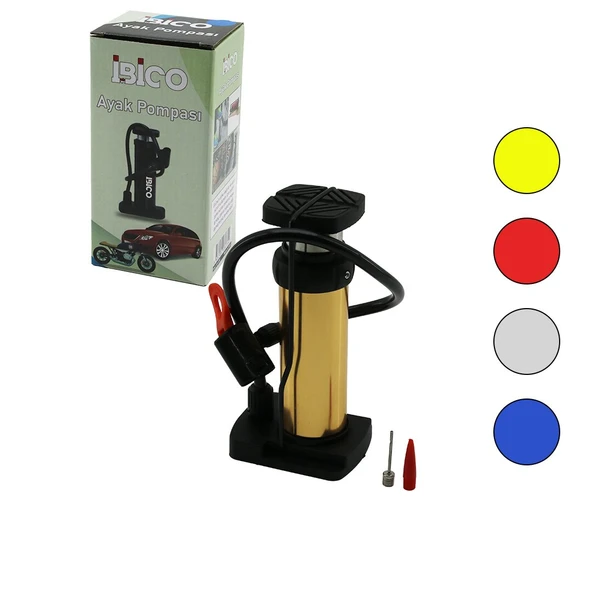 DİKEY MODE LİNCE PİSTONLU AYAK POMPASI OTO-ARAÇ - BİSİKLET-MOTOR LASTİK - TOP - ŞİŞME HAVUZ-YATAK (5314)