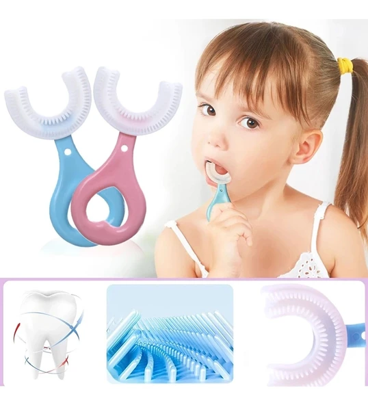 U Tipi Bebek Ağız Bakım ve Diş Fırçası (5314) - 4