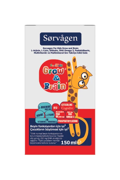SORVAGEN GROW&BRAIN KIDS SIVI - 6