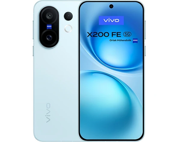 Vivo X200 Fe 5g 12GB 256GB Mavi (Vivo Türkiye Garantili)