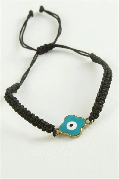 Çiçek Nazar Makrome İp Bileklik - 2