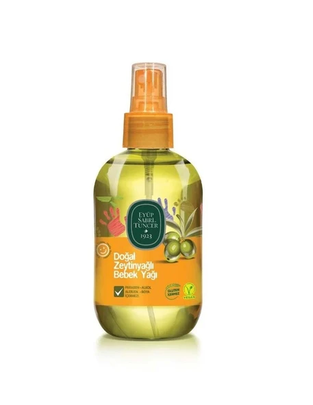 Eyüp Sabri Tuncer Doğal Zeytinyağlı Bebek Yağı 280 ml ürün görseli