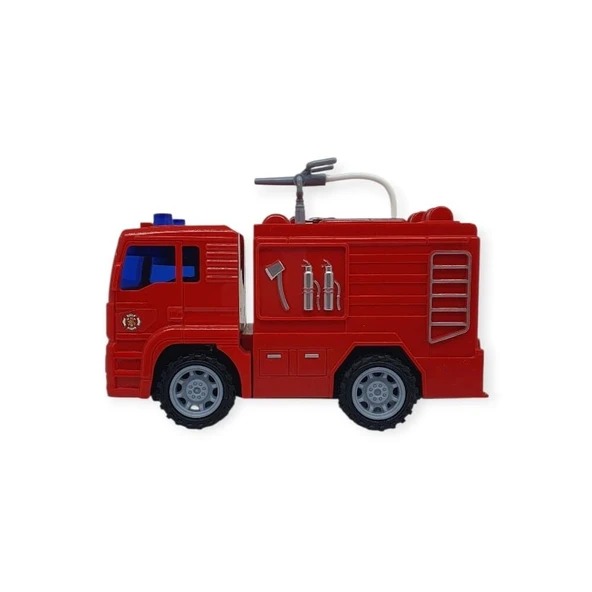 Su Fışkırtan İtfaiye Aracı - Sesli Işıklı - 661-01 - Panzer - Resim 2