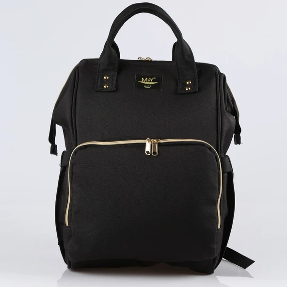 M&Y Go Anne Bebek Bakım Sırt Çantası 6610 Siyah ürün görseli 1