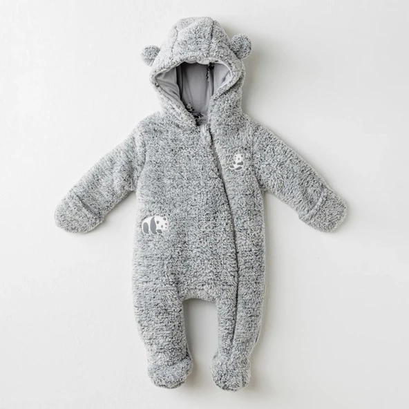 Andywawa AC26032 Keep Smiling Welsoft Kozmonot Grey ürün görseli 1