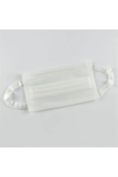 3 Katlı Kulak Dostu Yüz Maskesi 10 Adet