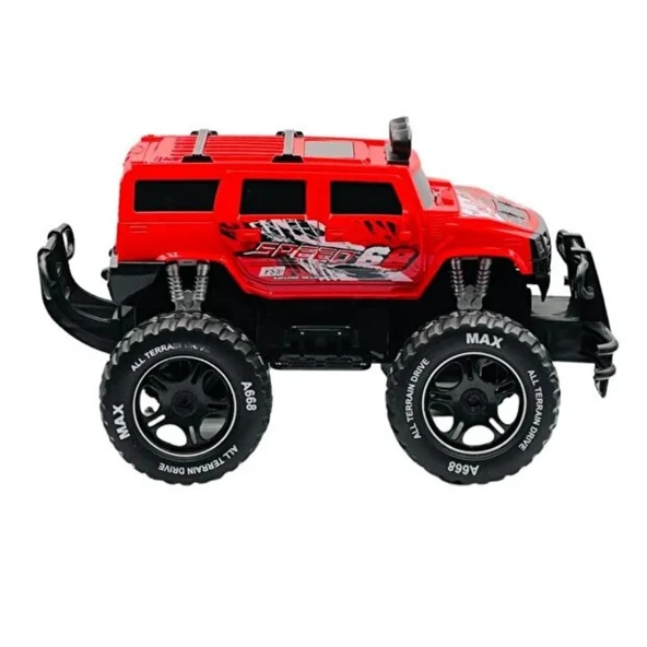 Uzaktan Kumandalı Şarjlı Off - Road Aracı U/K 1/12 - Kırmızı - Resim 3