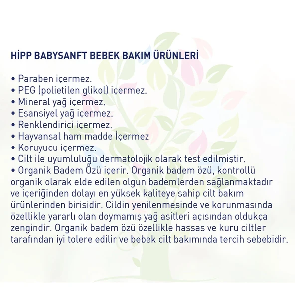 Hipp Çocuk Bakım Kremi 100 Gr - Resim 4