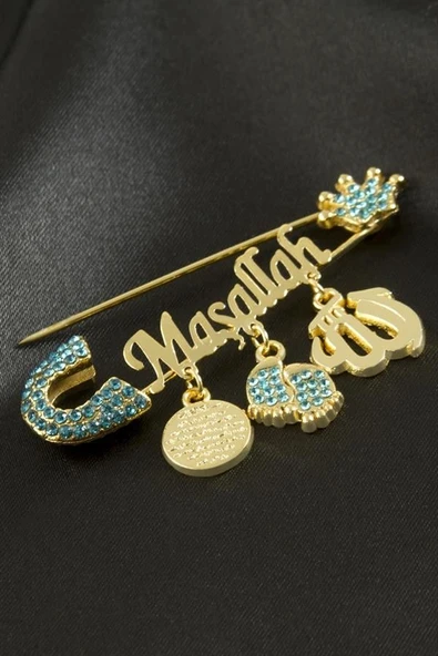 Maşallah Yazılı Broş