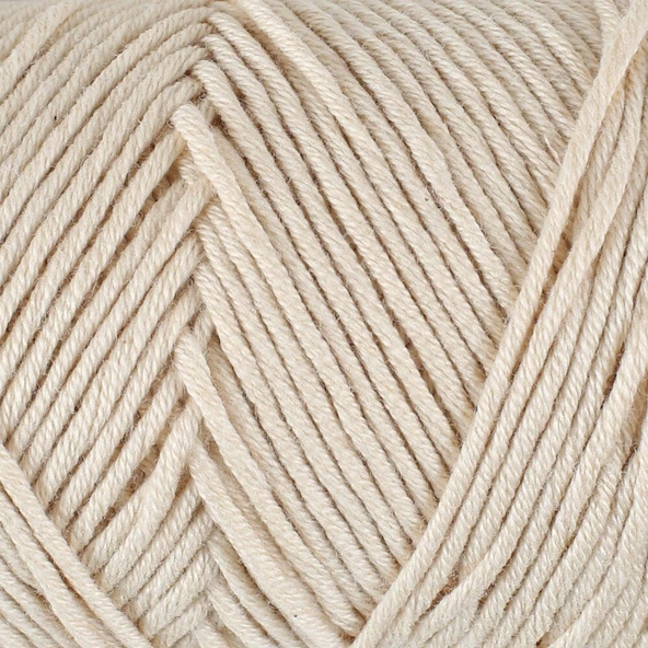 La Mia Baby Cotton Krem El Örgü İpi - L002 - 33636 - Resim 2