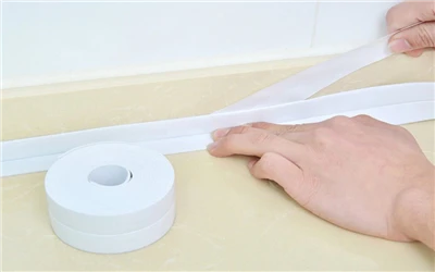 BEYAZ Su Sızdırmaz Lavabo Kenar Bandı (KUTUSUZ)(3.2m) ürün görseli 1