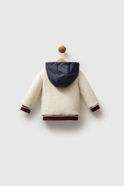 U.S. Polo Assn Bebek Mont USB2538 Beyaz - Resim 3