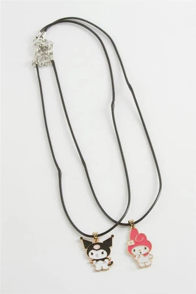 Çzgflm Karakteri Arkadaşlık Kolyesi (Çift Kolye)