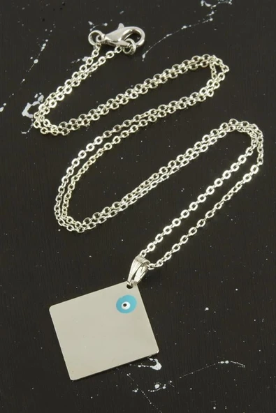 Altıgen İsim Yazılabilir Kolye - 2