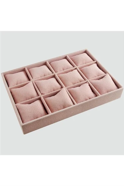 12'li Anfora Kumaş Yastıklı Tabla