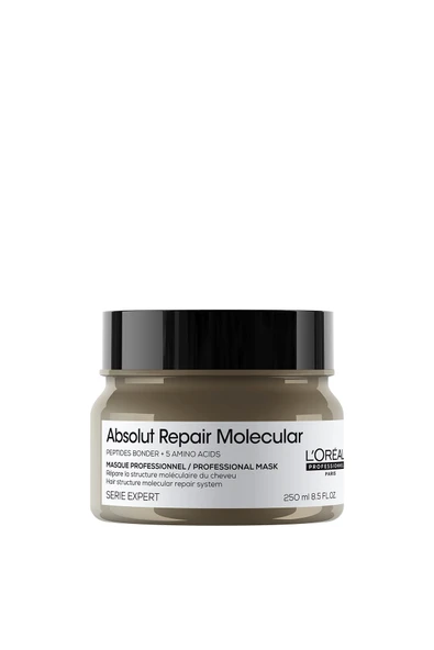 Absolut Repair Molecular Tüm Yıpranmış Saçlar İçin Yoğun Onarıcı Maske 250 ml ürün görseli 1