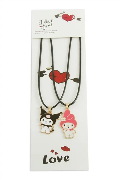 Çzgflm Karakteri Arkadaşlık Kolyesi (Çift Kolye) - 2