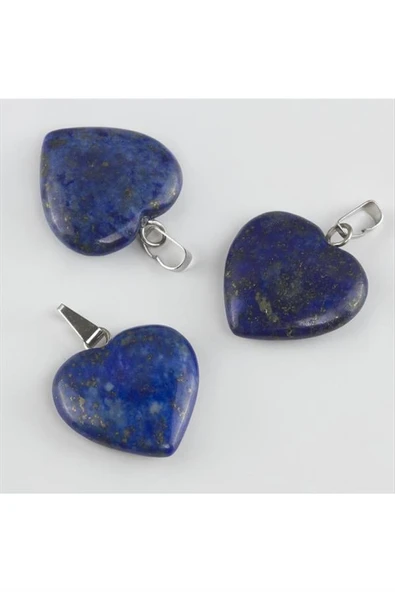 Lapis Kalpli Doğaltaş Kolye Ucu - 2