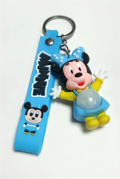 Çzgflm Karakteri Işıklı Silikon Anahtarlık - 2