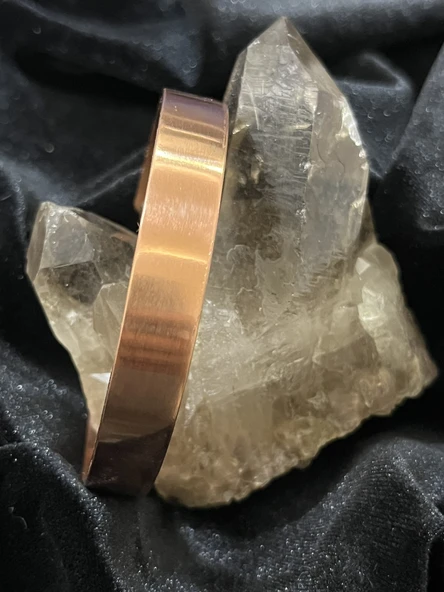 Melisa MoonCo, Saf Bakır Bileklik, Düz İşlemesiz Model