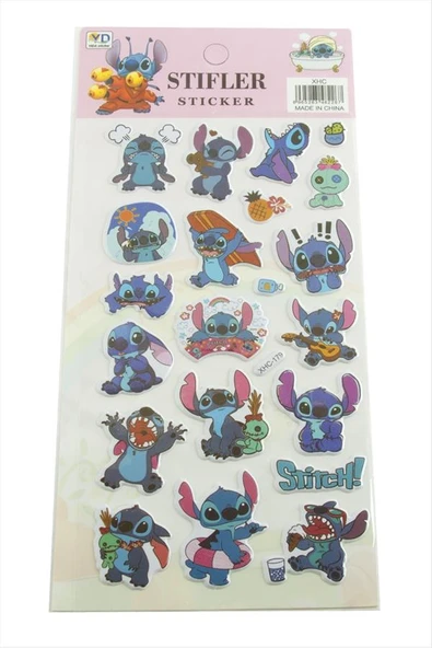 Stifler Kabartmalı Sticker