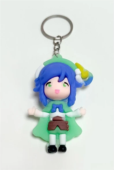 Kız Çocuk Silikon Anahtarlık