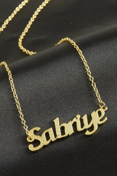 Sabriye isimli kolye (Kişiye Özel)