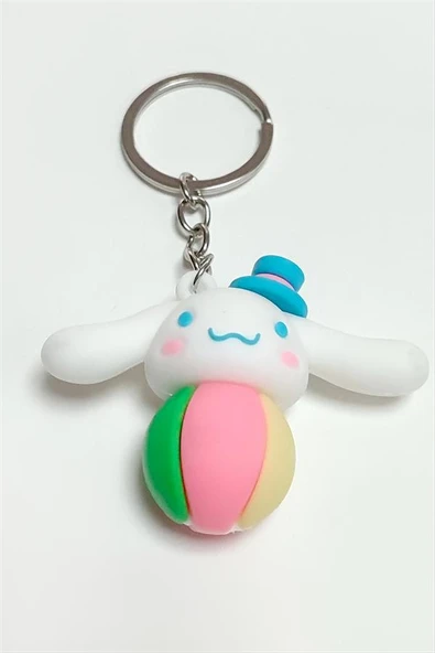 Tavşan Silikon Anahtarlık - 2