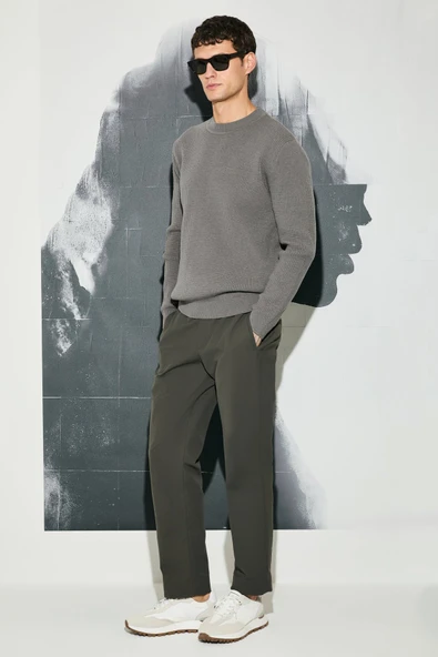 Lufian 112090172 Blend Kazak Erkek Sweatshirt - 3