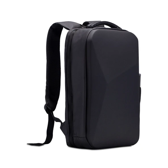 Classone GA-0010 Guntlet V1 Sert Kabuk Serisi 15.6 inch Uyumlu WTX Pro Su Geçirmez Kumaş Laptop Çantası  Siyah - Resim 2