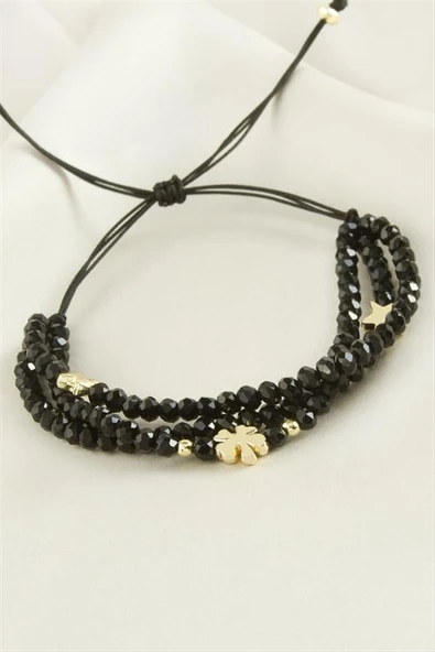 Üçlü Kristal Bileklik