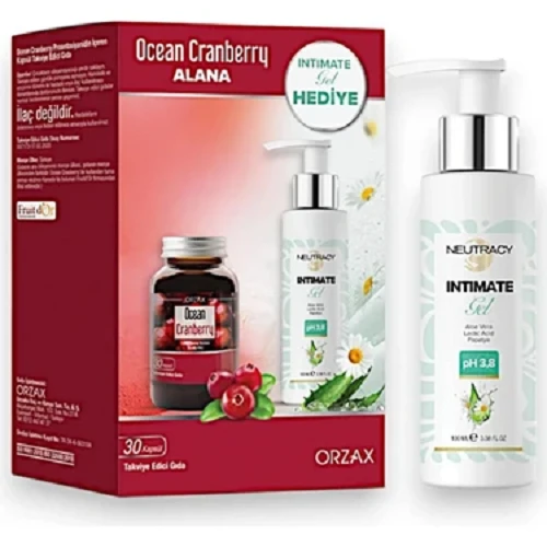 Ocean Cranberry Turna Yemişi Ekstresi 30 Kapsül + Neutracy İntim Jel 100 ml Hediyeli ürün görseli 1