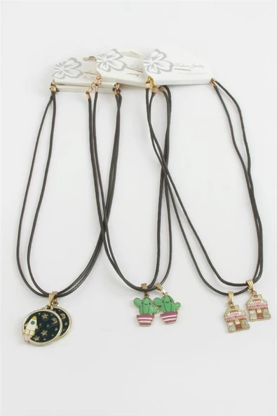 Karışık Arkadaşlık Kolyeleri (Çift Kolye)