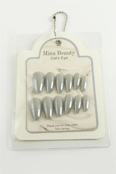 Mina Beauty Kedi Gözü Takma Tırnak