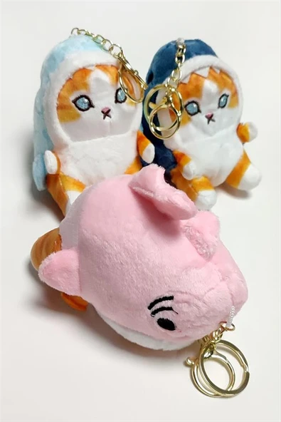 Kedi Peluş Anahtarlık