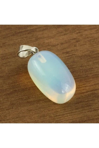 Ay Taşı Doğaltaş Kolye Ucu