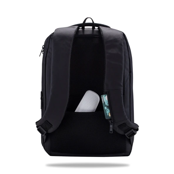 Classone GA-0010 Guntlet V1 Sert Kabuk Serisi 15.6 inch Uyumlu WTX Pro Su Geçirmez Kumaş Laptop Çantası  Siyah - Resim 4