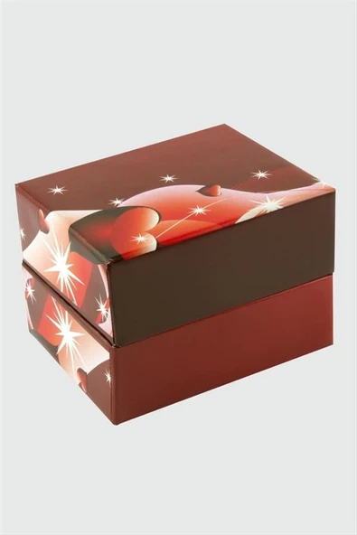 Kalp Desenli Saat Kutusu - 2