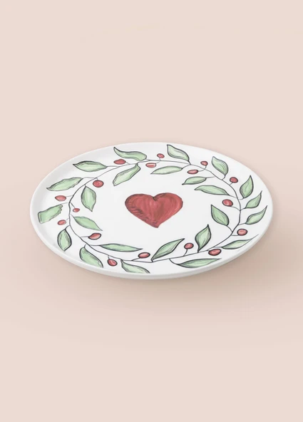 The Mia Luv Servis Tabağı 6lı Set 26 cm - Resim 3