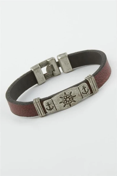 Dümen Suni Deri Bileklik