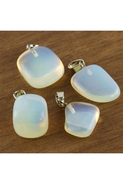 Ay Taşı Doğaltaş Kolye Ucu - 2