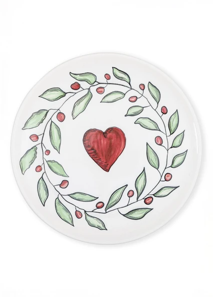 The Mia Luv Servis Tabağı 6lı Set 26 cm ürün görseli 1